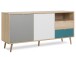 Sideboard >Visby< in Sonoma-Eiche - 150x68x40cm (BxHxT)