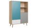 Highboard >Visby< in Sonoma-Eiche - 103x138x40cm (BxHxT)