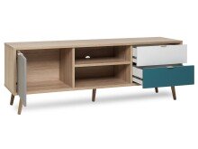 TV-Board >Visby< in Sonoma-Eiche - 150x52x40cm (BxHxT)