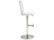 Barhocker >Amiens I< aus Edelstahl - 42x91x51cm (BxHxT)