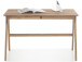 Schreibtisch >Cornelle< in Asteiche aus Massivholz - 120x75x65cm (BxHxT)