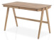 Schreibtisch >Cornelle< in Asteiche aus Massivholz - 120x75x65cm (BxHxT)