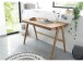 Schreibtisch >Cornelle< in Asteiche aus Massivholz - 120x75x65cm (BxHxT)