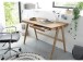Schreibtisch >Cornelle< in Asteiche aus Massivholz - 120x75x65cm (BxHxT)