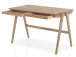 Schreibtisch >Cornelle< in Asteiche aus Massivholz - 120x75x65cm (BxHxT)
