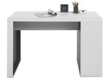 Schreibtisch >Blackpool< in Weiß matt -...