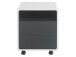 Rollcontainer >Blackpool< in Weiß matt - 47x55x38cm (BxHxT)
