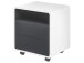 Rollcontainer >Blackpool< in Weiß matt - 47x55x38cm (BxHxT)