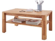 Couchtisch >Rochdale< aus Massivholz - 110x50x70cm (BxHxT)