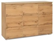 Kommode >Ravenna< in Honig-Eiche - 120x80x40cm (BxHxT)