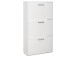 Schuhkipper >Filton< in Alu-Optik - 61x115x25cm (BxHxT)