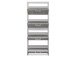Schuhkipper >Filton II< in Weiß - 61x115x25cm (BxHxT)