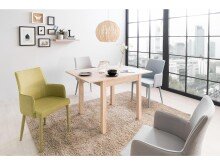 Esstisch >Crawley< in Sonoma-Eiche - 120x76,5x80cm (BxHxT)
