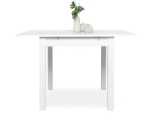 Esstisch >Crawley< in Weiß - 120x76,5x80cm (BxHxT)