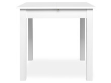 Esstisch >Crawley< in Weiß - 120x76,5x80cm (BxHxT)