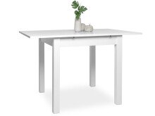 Esstisch >Crawley< in Weiß - 120x76,5x80cm (BxHxT)