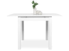 Esstisch >Crawley< in Weiß - 120x76,5x80cm (BxHxT)