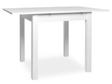 Esstisch >Crawley< in Weiß - 120x76,5x80cm (BxHxT)