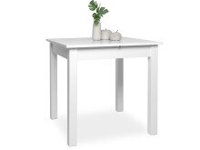 Esstisch >Crawley< in Weiß - 120x76,5x80cm...