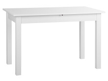 Esstisch >Crawley< in Weiß - 160x76,5x70cm...