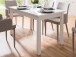 Esstisch >Crawley< in Weiß - 160x76,5x70cm (BxHxT)