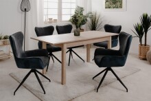 Esstisch >Crawley< in Sonoma-Eiche - 180x76,5x80cm (BxHxT)