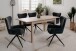Esstisch >Crawley< in Sonoma-Eiche - 180x76,5x80cm (BxHxT)