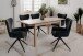 Esstisch >Crawley< in Sonoma-Eiche - 180x76,5x80cm (BxHxT)