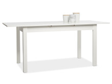 Esstisch >Crawley< in Weiß - 180x76,5x80cm (BxHxT)