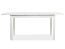 Esstisch >Crawley< in Weiß - 180x76,5x80cm (BxHxT)