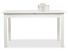 Esstisch >Crawley< in Weiß - 180x76,5x80cm (BxHxT)