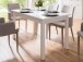 Esstisch >Crawley< in Weiß - 180x76,5x80cm (BxHxT)