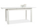 Esstisch >Crawley< in Weiß - 180x76,5x80cm (BxHxT)