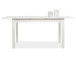 Esstisch >Crawley< in Weiß - 180x76,5x80cm (BxHxT)