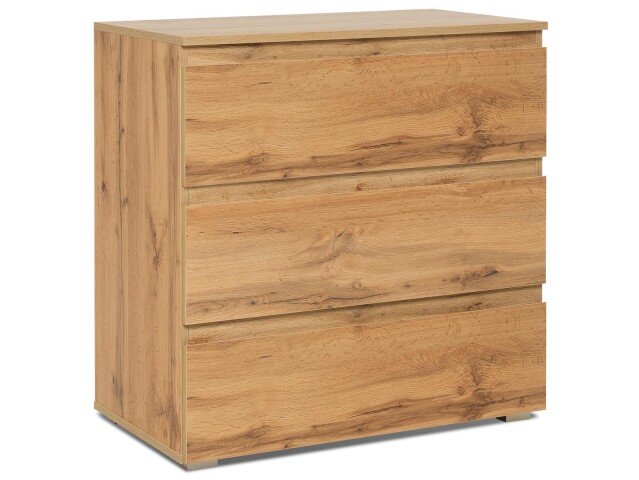 Kommode >Ravenna< in Honig-Eiche - 80x80x45cm (BxHxT)