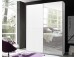 Schwebetürenschrank >Noni< in Weiß - 170x196x59cm (BxHxT)