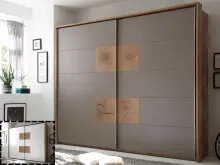 Schwebetürenschrank >Constantin< in Wildeiche...