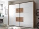 Schwebetürenschrank >Constantin< in Wildeiche - 270x225x60cm (BxHxT)