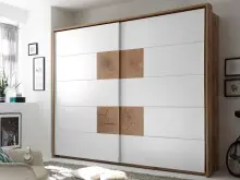 Schwebetürenschrank >Constantin< in Wildeiche...