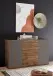 Sideboard >Constantin< in Wildeiche / Basaltgrau - 150x90x38cm (BxHxT)