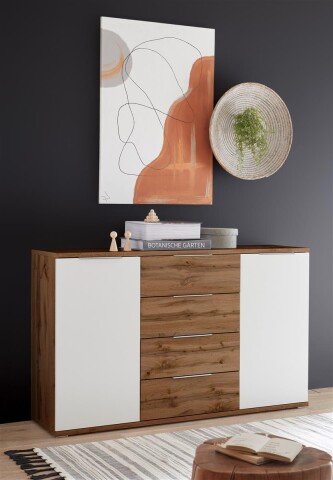 Sideboard >Constantin< in Wildeiche - 150x90x38cm (BxHxT)