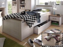 Bett >Lebbie< - 106x91x205cm (BxHxT)