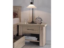 Nachtkommode >Lebbie< in San Remo Eiche -...