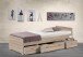 Bradford Modernes Einzelbett mit 3X Schubkästen 90 x 200 cm - Praktisches Jugendzimmer Kojenbett in Eiche Sonoma Optik - 95 x 66 x 204 cm (B/H/T)