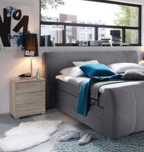 Nachtkommode >Nelli< in San Remo Eiche - 46x61x42cm...