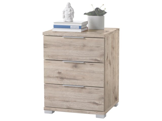 Nachtkommode >Nelli< in Sandeiche - 46x61x42cm (BxHxT)