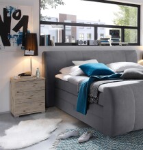 Nachtkommode >Nelli< in Sandeiche - 46x61x42cm (BxHxT)