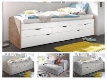 Bettgestell >Georgina< - 96x64/23,5x206cm (BxHxT)