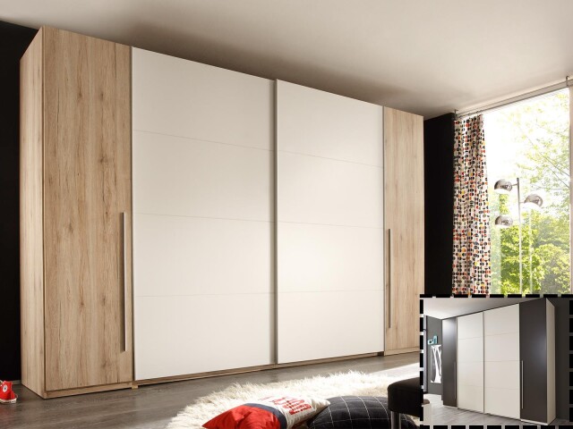 Kleiderschrank >Ketty< - 270x225x61cm (BxHxT)