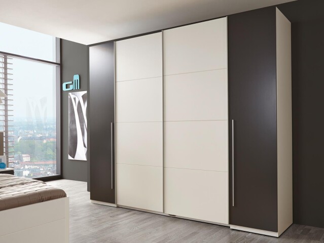 Kleiderschrank >Ketty< in Lava - 270x225x61cm (BxHxT)